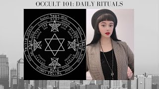 How To Start A Daily Ritual Practice  Occult 101 [upl. by Ingrim353]