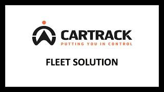 Cartrack Fleet Management Software  Walk Through [upl. by Neron]