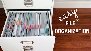 HOW TO ORGANIZE YOUR FILES [upl. by Atsillak]