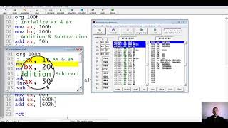 Assembly Language 11  Practical شرح أسمبلي بالعربي [upl. by Gardie]