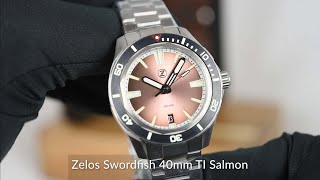 Zelos Swordfish 40mm TI Salmon [upl. by Beverie]