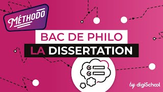 Dissertation de philo  Méthodologie  digiSchool [upl. by Napas248]