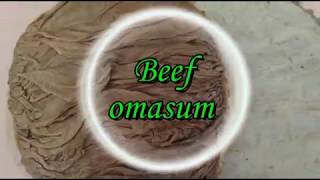 Beef omasum [upl. by Kcira]