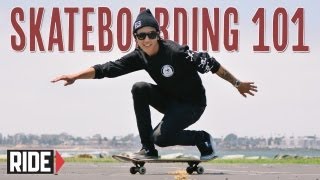 HowTo Ride a Skateboard  BASICS with Spencer Nuzzi [upl. by Yllib]