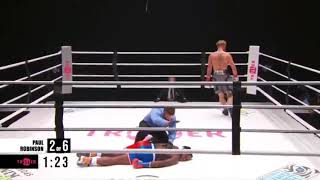 Nate Robinson vs Jake Paul  KNOCKOUT [upl. by Notak]