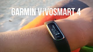 Garmin Vivosmart 4 Review  Better than Fitbit Charge 3 [upl. by Meir]