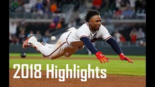 Ozzie Albies  2018 Highlights  Atlanta Braves [upl. by Gaiser]