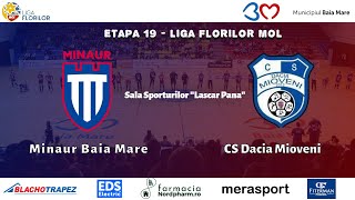 Minaur Baia Mare  Dacia Mioveni  Etapa 19  Liga Florilor MOL  handbal feminin [upl. by Artenahs789]