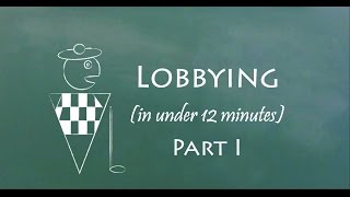 Understand Lobbying in 12 Minutes Part I [upl. by Odradlig]