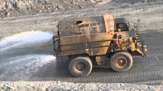 Cat® Water Delivery System Enhances Mine Safety and Productivity [upl. by Dihgirb]