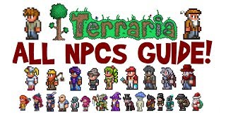 How to get all NPCs in Terraria NPC Guide Full List amp MoveIn Requirements All Platforms [upl. by Ramiah]