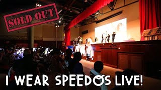 SOLD OUT quotI WEAR SPEEDOSquot LIVE  Vlog 233 [upl. by Ahsiekat]