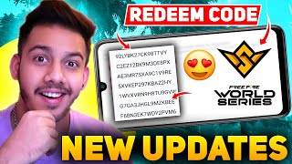 FREE FIRE REDEEM CODE 😍 FREE FIRE NEW UPDATES 😱 FREE FIRE ESPORTS INDIA UPDATES 🤯 GAMING AURA [upl. by Nnave453]