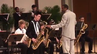 quotSing Sing Singquot performed by the AllCounty Middle School Jazz Band [upl. by Kono]