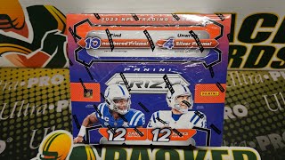 2023 Prizm Football Hobby Box Opening [upl. by Hamrah]