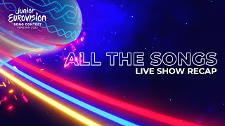 Official Recap  LIVE SHOW  Junior Eurovision Song Contest 2022 [upl. by Anha425]