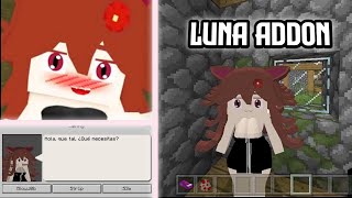 Luna Addon  Jenny Mod Addon MCPE Bedrock  118119 [upl. by Calica624]