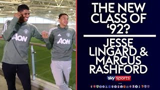 The new Class of 92  Marcus Rashford amp Jesse Lingard [upl. by Roxanne]