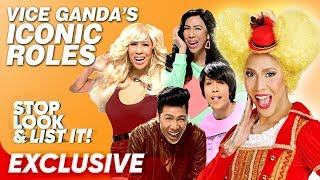 Vice Ganda’s Most Iconic Roles  Stop Look and List It [upl. by Krissy]