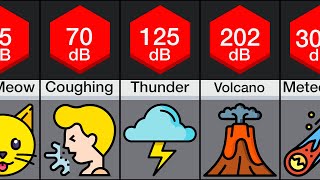 Comparison Loudest Sounds [upl. by Anad]