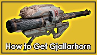 Destiny Rise of Iron How to Get Gjallarhorn Medallion amp Cluster Locations [upl. by Pansy]