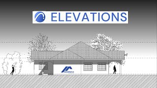 ArchiCAD Elevations  Settings and Illustration [upl. by Nanete344]