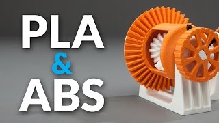 PLA vs ABS  Whats the Difference for 3D Printing [upl. by Lam]