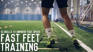 15 Fast Footwork Exercises  Increase Your Foot Speed With These Speed Ladder Drills [upl. by Anastasie764]