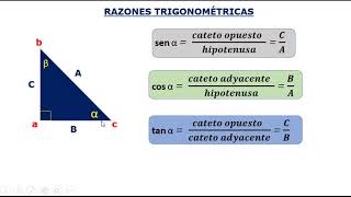 Razones trigonométricas Concepto [upl. by Herwin]