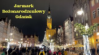 Jarmark Bożonarodzeniowy Gdańsk 2023 [upl. by Hsirrap]