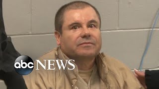 El Chapo found guilty on all 10 charges [upl. by Anaibib207]