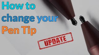 How to change your Surface Pen Tip [upl. by Graff]