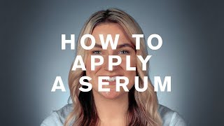 Serum 101 How to Apply a Serum  Estée Lauder UK [upl. by Anirahs853]