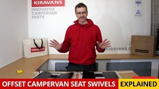 Offset Campervan Seat Swivels Explained [upl. by Thanh]