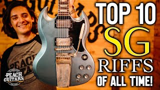 The Top 10 SG Riffs of All Time [upl. by Zackariah149]