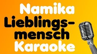 Namika • Lieblingsmensch • Karaoke [upl. by Anuahs920]