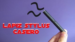 Como hacer un lapiz tactil para CELULARIdeatronic [upl. by Perlis]