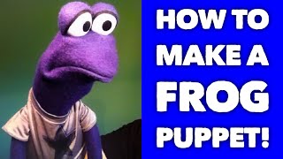 How to Make a Frog Puppet [upl. by Bodrogi]