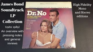 James Bond Soundtrack LP Collection 19621989 [upl. by Hanaj]