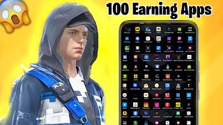 I Install 100 Earning Apps For Redeem Code 🔥 [upl. by Mauro]