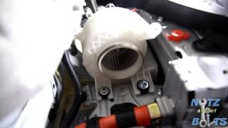 20102015 Toyota Prius HV Battery fan cleaning [upl. by Anemolif]