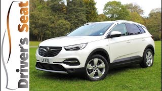 VauxhallOpel Grandland X 2017 SUV Review  Drivers Seat [upl. by Hannus815]