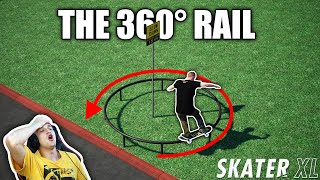 The 360° Rail Challenge in Skater XL  Skater XL [upl. by Iphigeniah541]