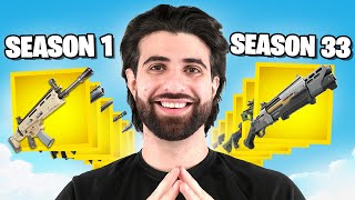 Ranking the BEST Weapon from EVERY Fortnite Season [upl. by Earlie]