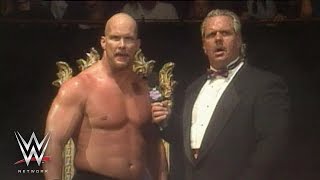 quotStone Coldquot gives his iconic quotAustin 316quot speech King of the Ring 1996 only on WWE Network [upl. by Robet]