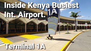 Nairobi Jomo Kenyatta International Airport Experience  JKIA  Terminal 1A  Kenya  2021 [upl. by Ardme368]