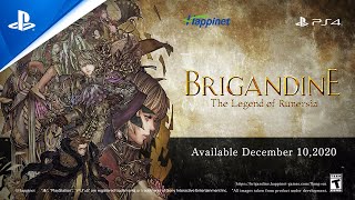 Brigandine The Legend of Runersia  Titans and the Iron Front Trailer  PS4 [upl. by Aihseyt22]