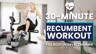 30Minute Recumbent Bike Workout [upl. by Januisz998]