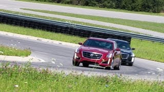 2014 Cadillac CTS VSport  Track Tested in Michigan [upl. by Odnalref382]