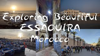 Exploring Beautiful Essaouira Morocco  With Captions [upl. by Anaerb]